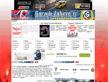 Tablet Screenshot of gornik.zabrze.pl
