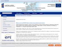 Tablet Screenshot of efs.mopr.zabrze.pl