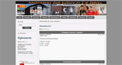Desktop Screenshot of mdk2.zabrze.pl